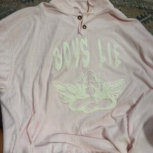 Boys Lie Pink hoodie